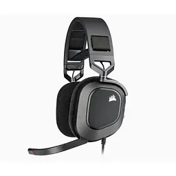 Навушники з мікрофоном Corsair HS80 RGB USB Carbon (CA-9011237)