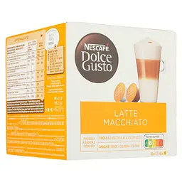 Набір кави в капсулах Nescafe Dolce Gusto Latte Macchiato 48 шт. 549.6 г (3 пак. x 16 шт. 183.2 г) - мініатюра 3