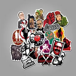 Стікерпак GeekLand Cinema Icons 50 штук - мініатюра 3