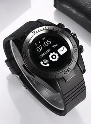 Годинник Smart Watch SW007 (Sim карти, Micro SD, секундомер, антивор, мікрофон G-sensor, bluetooh) black - мініатюра 2