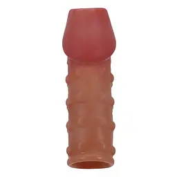 Насадка на пеніс PRETTY LOVE Penis Sleeve, TPR, Waterproof PRETTY LOVE BI-026274 103668 - мініатюра 2