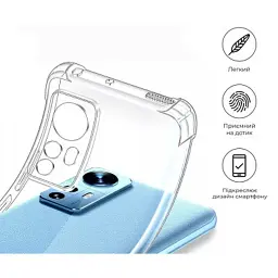 Чохол до мобільного телефона BeCover Anti-Shock Xiaomi Redmi Note 12S Clear (709326) - мініатюра 4