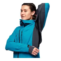 Жіноча куртка Black Diamond Dawn Patrol Hybrid Shell XS Бірюзовий - мініатюра 8