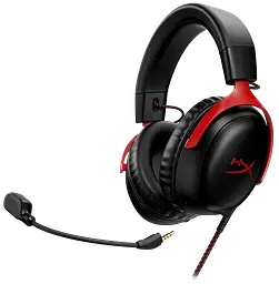 Гарнітура HyperX Cloud III Black-Red (727A9AA)