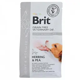 Сухий корм для собак для суглобів Brit GF VetDiets Dog Mobility 2 кг (оселедець. лосось. горох. гречка) - мініатюра 4