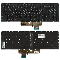 Клавіатура для ноутбука LENOVO (IdeaPad 310S-15 series) rus, black, без фрейма, підсвічування клавіш - мініатюра 2