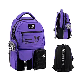 Рюкзак для старшої школи Kite Education teens 2587M HK-1 Фіолетовий (HK26-2587M-1) - мініатюра 2