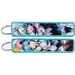 Брелок тканинний Вокалоїд Хацуне Міку Vocaloid Hatsune Miku 10 см