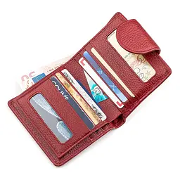 Жіночий шкіряний гаманець (ST415) ST Leather 9,5х11х3 см acs0015524 - мініатюра 3