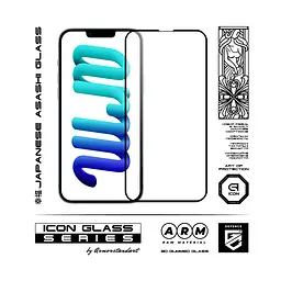 Захисне 3D скло для Apple iPhone 13 Pro Max/14 Plus, Icon 3D, загартоване, 9H, загартоване скло, повне проклеювання, протиударне, глянсове з олеофобним покриттям, на весь екран, сумісне з чохлами, проста установка, ArmorStandart (ARM61973) - мініатюра 2