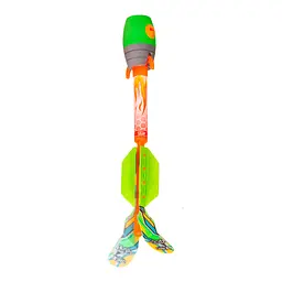 Іграшковий запускач Zing Air Storm Sky Ripperz, з двома ракетами (AS610) - мініатюра 3