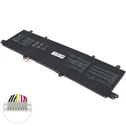 Акумулятор Asus C31N1821 (ZenBook S13 UX392FA) 11.55V 4330 mAh 50Wh Black - мініатюра 2