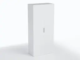 Шафа з полицею та штангою Moreli TS-09 1000x2180x520 мм Білий (zg-s9-white) - мініатюра 3