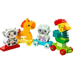 Конструктор LEGO DUPLO Потяг тваринок 19 деталей (10412) - мініатюра 3