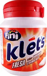 Жувальна гумка Fini Klets Strawberry 70шт - мініатюра 6