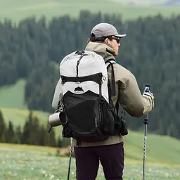 Рюкзак туристичний Naturehike Helium CNK2450XB016 (40 л) Білий M - мініатюра 3