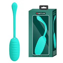 Віброяйце PRETTY LOVE Kirk Green 12 function vibrations PRETTY LOVE BI-014654-4 98609 - мініатюра 1