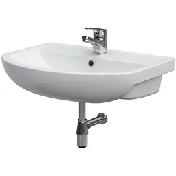 Умивальник меблевий Cersanit Arteco 60 см без коробки K667-009, Білий