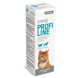 Спрей ProVET Profiline для котів і собак 30 мл інсектоакарицид