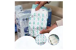 Дитячі підгузки ILA Ultra delicate розмір 4 MAXI 9-14 кг, 50 штук в упаковці - мініатюра 3