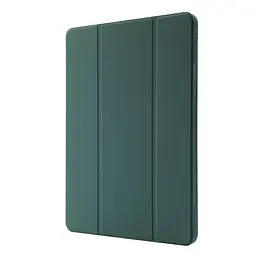Чохол-книжка BeCover Tri Fold Soft TPU з кріпленням Apple Pencil для Apple iPad Air 13" M2/M3 2024/2025 Dark Green (711467) - мініатюра 2