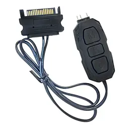 Модуль управління підсвічуванням Zezzio Контролер керування Zezzio ARGB 3-Pin 5V/SATA (Zezzio ARGB controller Sata) (Zezzio ARGB 3-Pin 5V/SATA) - мініатюра 1