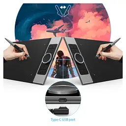 Графічний планшет XP-Pen Deco Pro Black (Deco Pro M) - мініатюра 8
