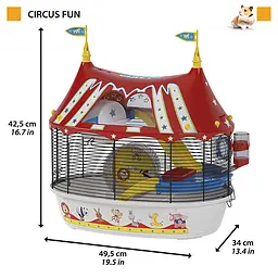 Клітка Ferplast Circus Fun для хом`яків - мініатюра 9