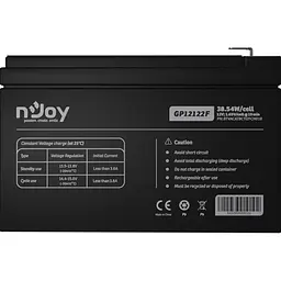 Акумулятор Njoy GP12122F AGM 12V (12V/12Ah/144Wh) (BTVACATBCTI2FCN01B) [112369] - мініатюра 3