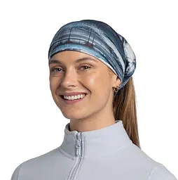 Шарф-труба Buff Original Ecostreth, Oser Blue Сірий-Блакитний - мініатюра 3