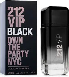 Оригінал Carolina Herrera 212 Vip Black 100 мл Парфумована вода - мініатюра 2