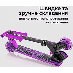 Самокат Neon Vector, рожевий (NT05P2) - мініатюра 6