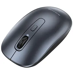 Миша бездротова Borofone BG13 Winner 2.4G Black/Metal gray - мініатюра 5