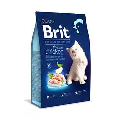 Сухий корм Brit Premium Kitten Брит для кошенят від 1-12 місяців, з куркою, 8 кг (арт.171866)