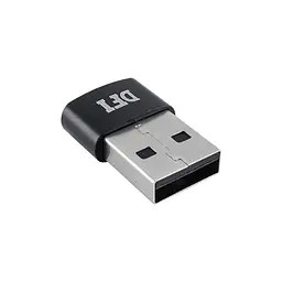 Перехідник USB-A to Type-C 3A (with logo DFI) - мініатюра 2