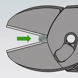 Кусачки бокові особливої потужності TwinForce KNIPEX 73 72 180 BK - мініатюра 4