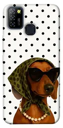 TPU чохол Demsky Swag для Infinix Hot 10 Lite
