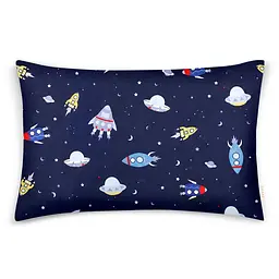 Дитяча постільна білизна в ліжечко Cosas Galaxy Night CS1 110х140 см (GalaxyNight_El80-58LightBlue_140) - мініатюра 4
