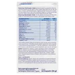 Вітамінний комплекс для волосся Mivolis Haar Vital Komplex, 60 капсул, від DM (Німеччина) - мініатюра 3