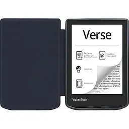 Чохол-книжка BeCover Smart Case для Pocketbook 629 Verse / 634 Verse Pro 6" Black [710450] [100120] - мініатюра 2