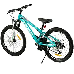 Велосипед спортивний Corso Rider 24" ЦБ-00246117 бірюзовий - мініатюра 2