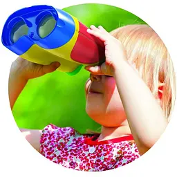Оптичний пристрій Edu-Toys Мій перший бінокль 3x (JS006) - мініатюра 3