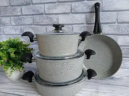 Набір посуду O.M.S. Collection 3105 Grey 7 предметів