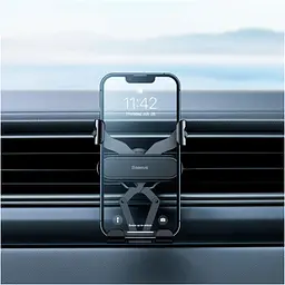 Універсальний автотримач Baseus Stable Gravitational Car Mount Lite (Air Outlet Version) (SUWX010001) - мініатюра 12