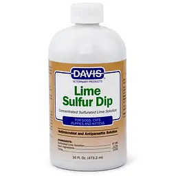 Davis Lime Sulfur Dip 473 мл. антимікробний та антипаразитарний засіб для собак і котів концентрат