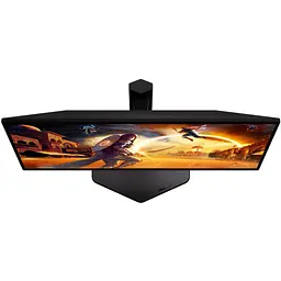 TFT 24.5" AOC 25G4KUR, Fast IPS, 420Гц, 2xHDMI, DP, USB-hub HAS, Pivot, чорно-червоний - мініатюра 9
