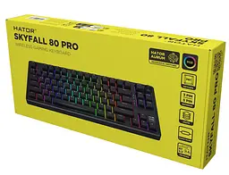 Клавіатура HATOR Skyfall 80 PRO Wireless Silent Switches Black (HTK4181UA) - мініатюра 7