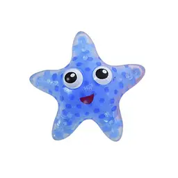 Дитяча іграшка-антистрес "Морська зірка" Bambi MS 3666(Blue) з орбізом, 10 см
