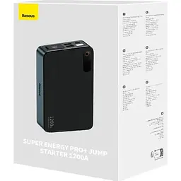 Пуско-зарядний пристрій Baseus Super Energy Pro+ 1200A Car Jump Starter Black (C00245700111-00) [99527] - мініатюра 8