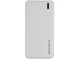Зовнішній акумулятор (Power Bank) Grunhelm 10000mAh White (GP-10W)